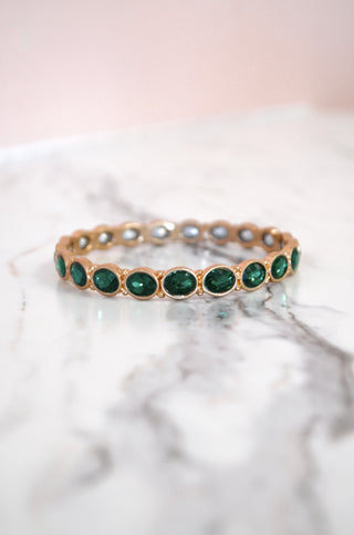 Emerald Bangle - Boutique EllaPar