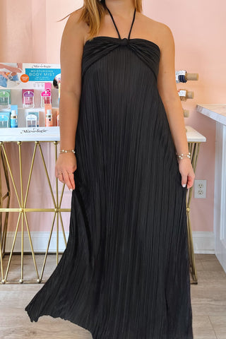 Acacia Halter Dress - Boutique EllaPar
