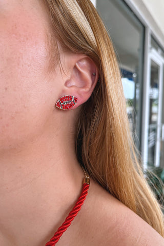 Glitz Football Studs - Boutique EllaPar