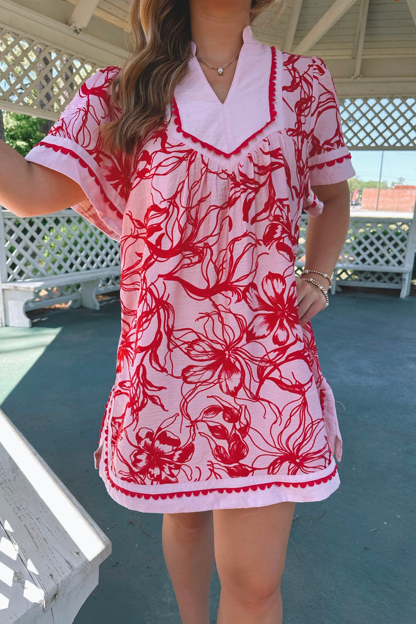 Sadie Floral Tunic