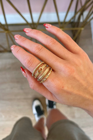 GD Stacked Ring - Boutique EllaPar