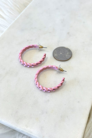 Blooming Braid Hoops