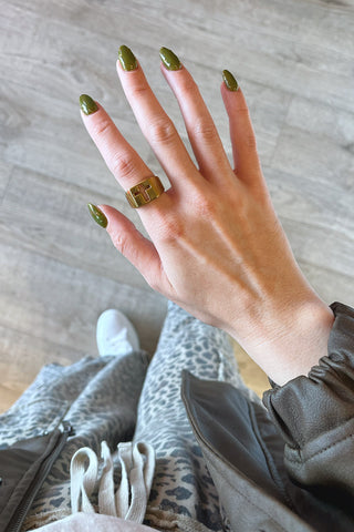 SS Cross Ring