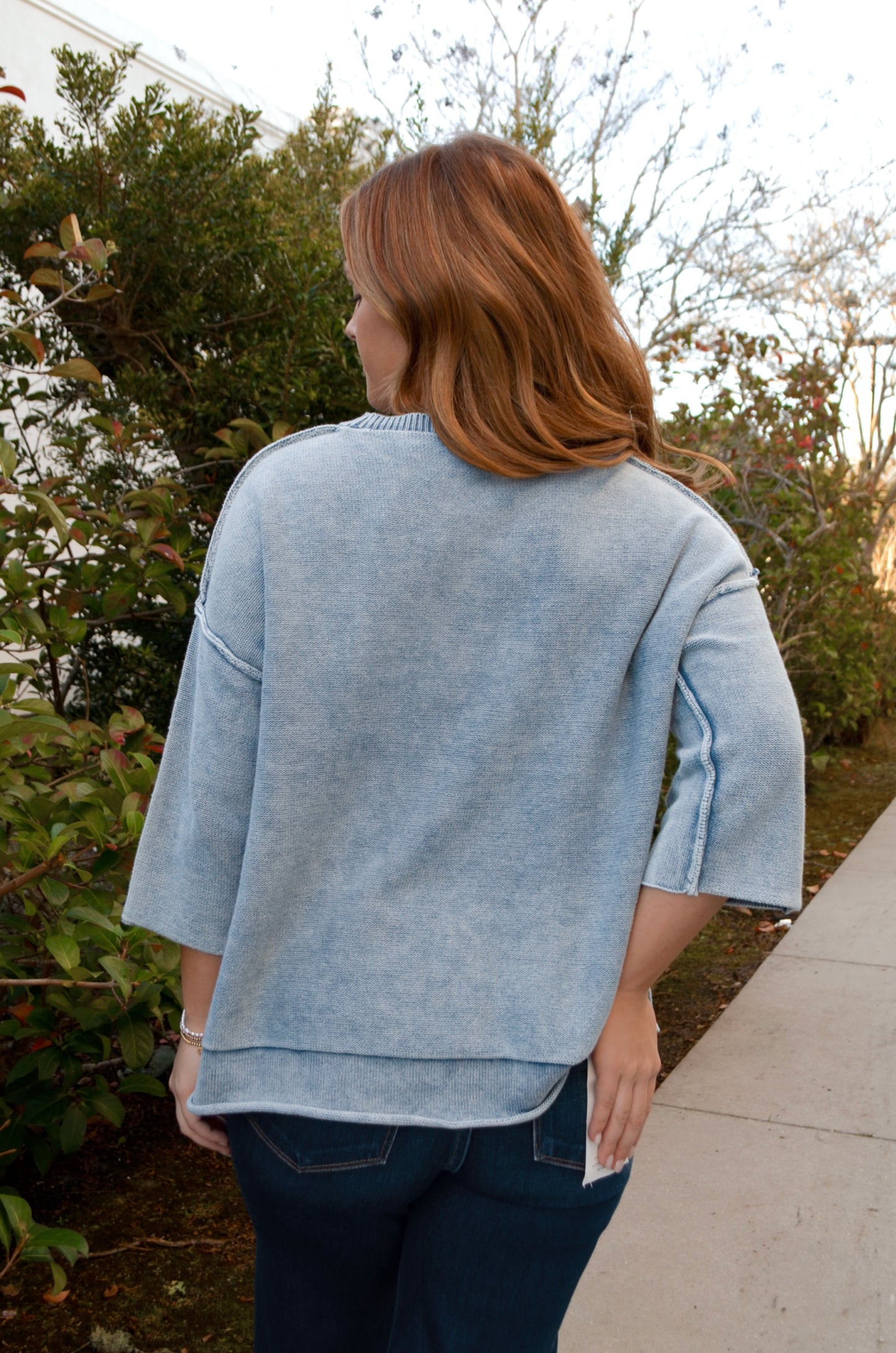 Saidee 3/4 Sleeve Sweater