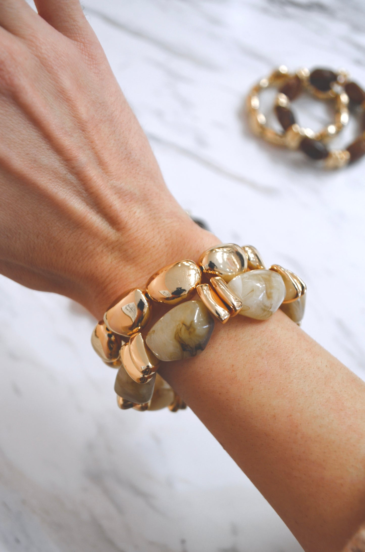 Mya Marble Bracelet