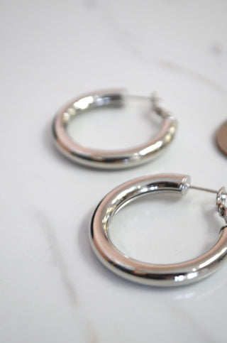14K Loren Hoops - Boutique EllaPar