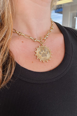 Fearless Paw Pendant - Boutique EllaPar