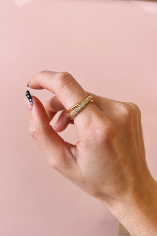 GD Pave Ring - Boutique EllaPar