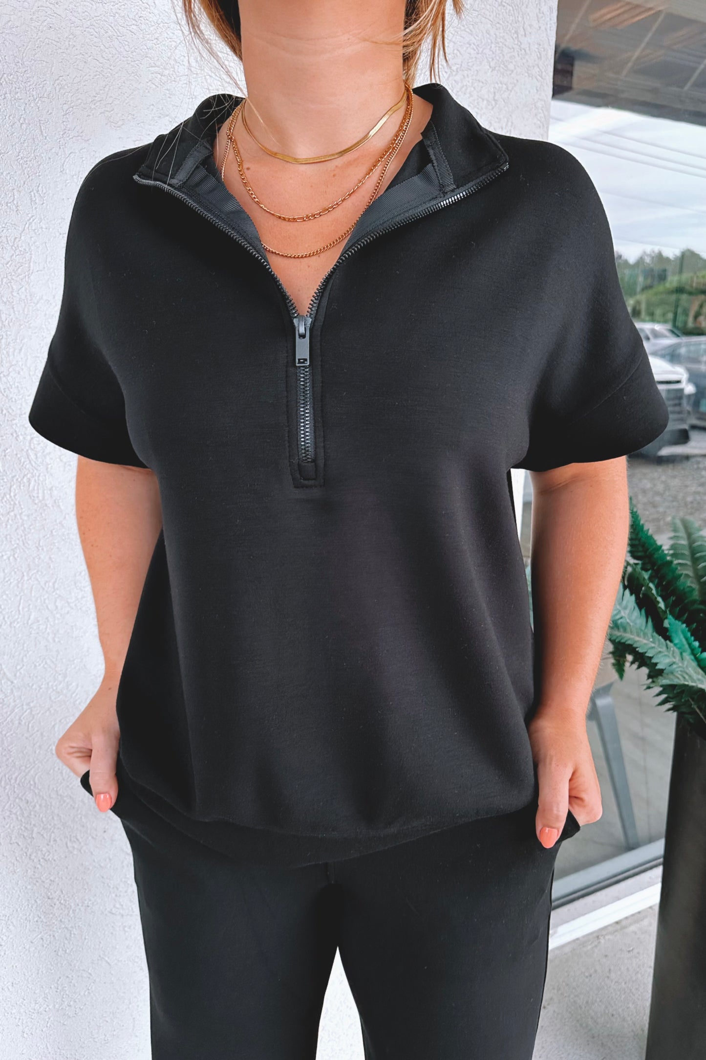 Lux Quarter-Zip