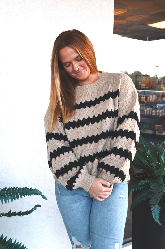 Zora ZigZag Sweater