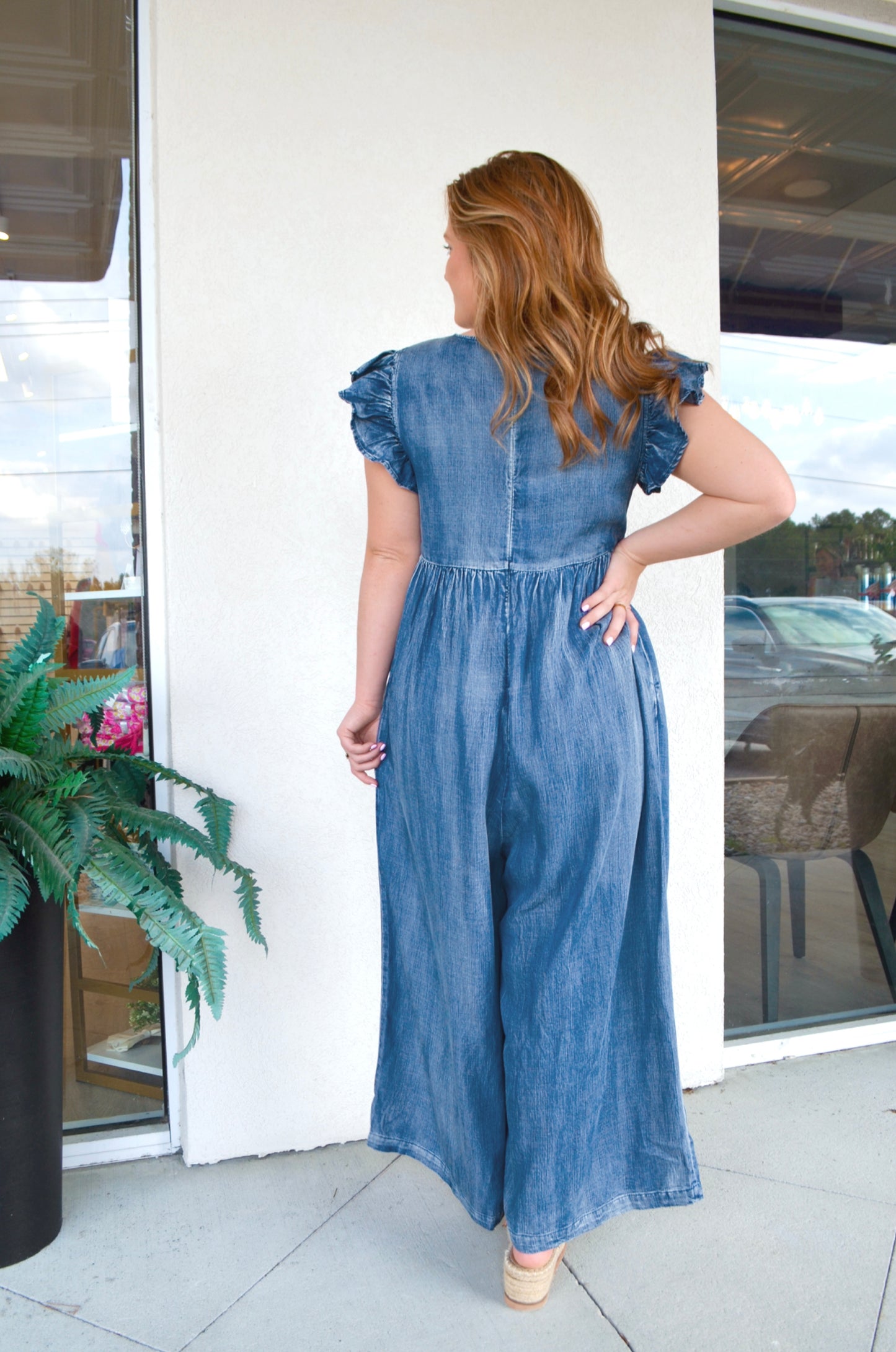 Savannah Skies Jumpsuit - Boutique EllaPar