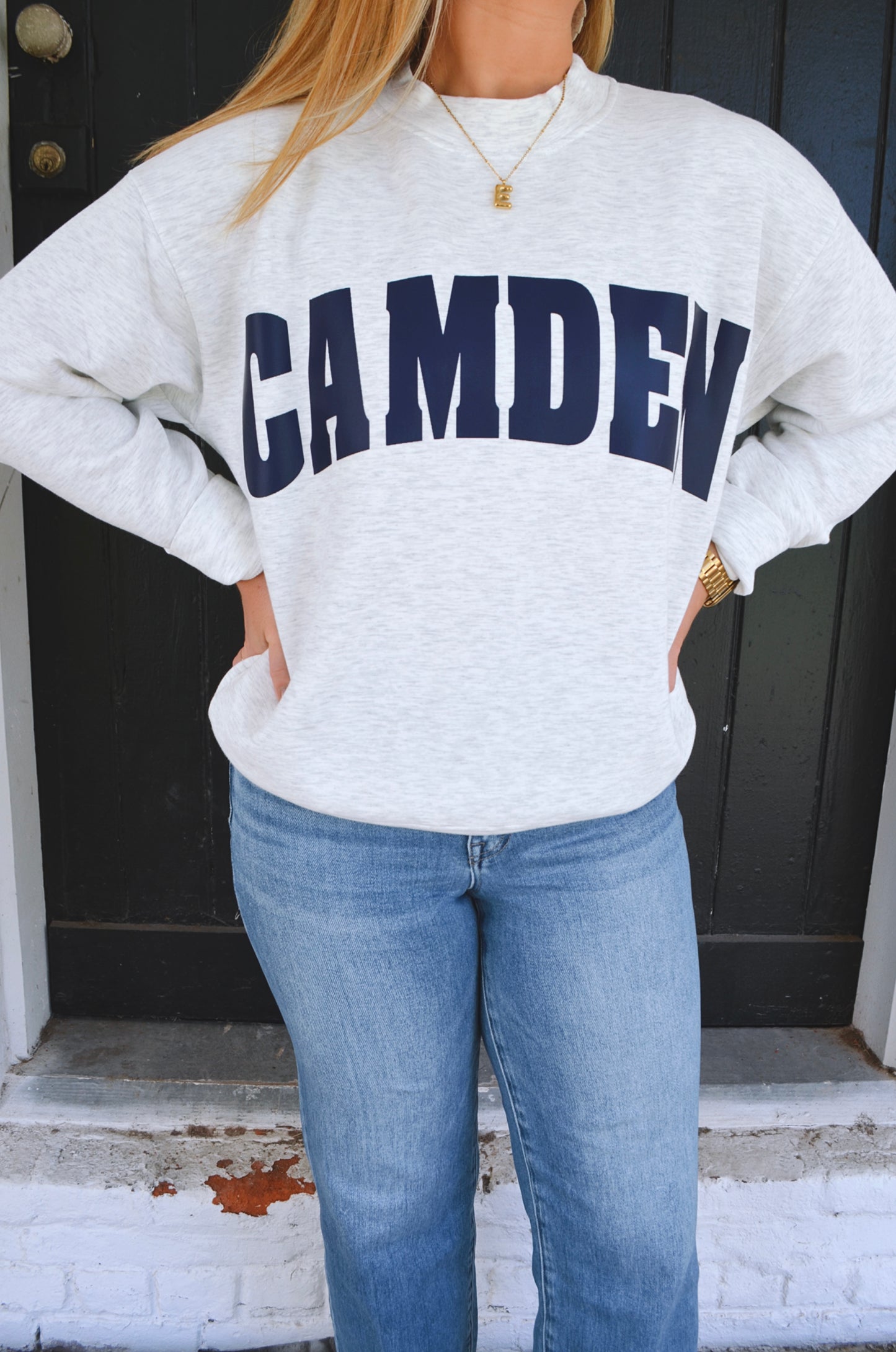 CAMDEN Mock Neck Sweatshirt