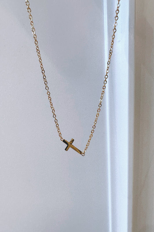 Dainty Cross Necklace