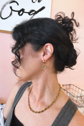 Kacie Numeral Earrings - Boutique EllaPar