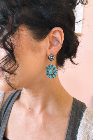 Shelby Stone Earrings - Boutique EllaPar