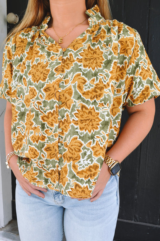 Fallon Floral Blouse