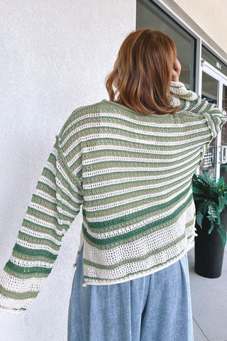 Seaside Crochet Sweater