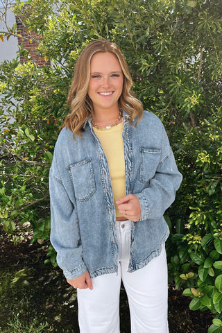 Chessa Chambray Top