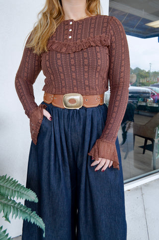 Ingrid Lace Top - Boutique EllaPar