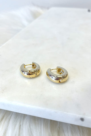 18K Jaycee Hoops - Boutique EllaPar