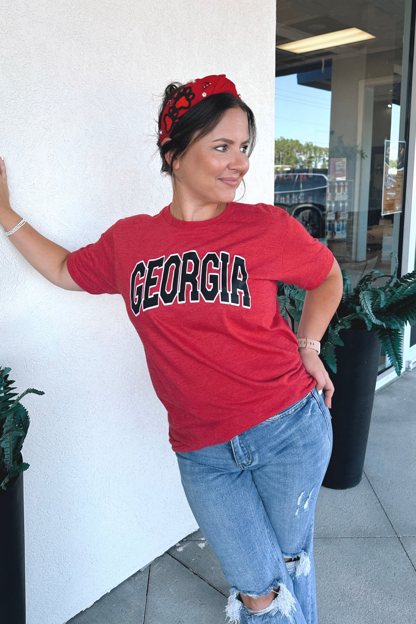 Georgia Arched Tee