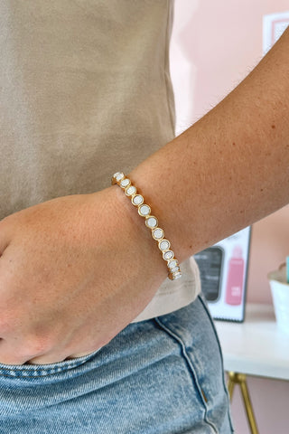 Stone Station Bracelet - Boutique EllaPar