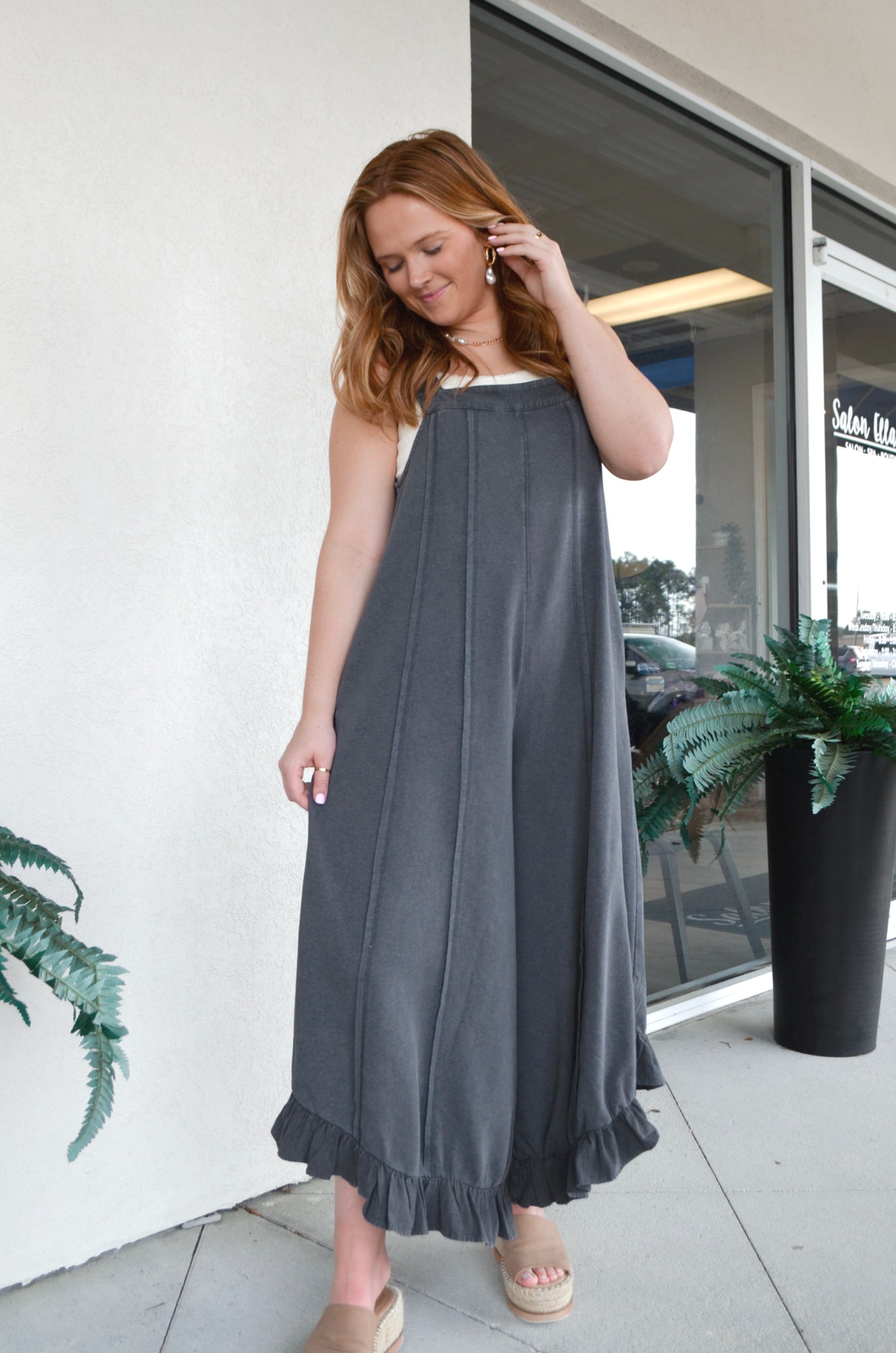 Mazy Wide-Leg Jumpsuit - Boutique EllaPar
