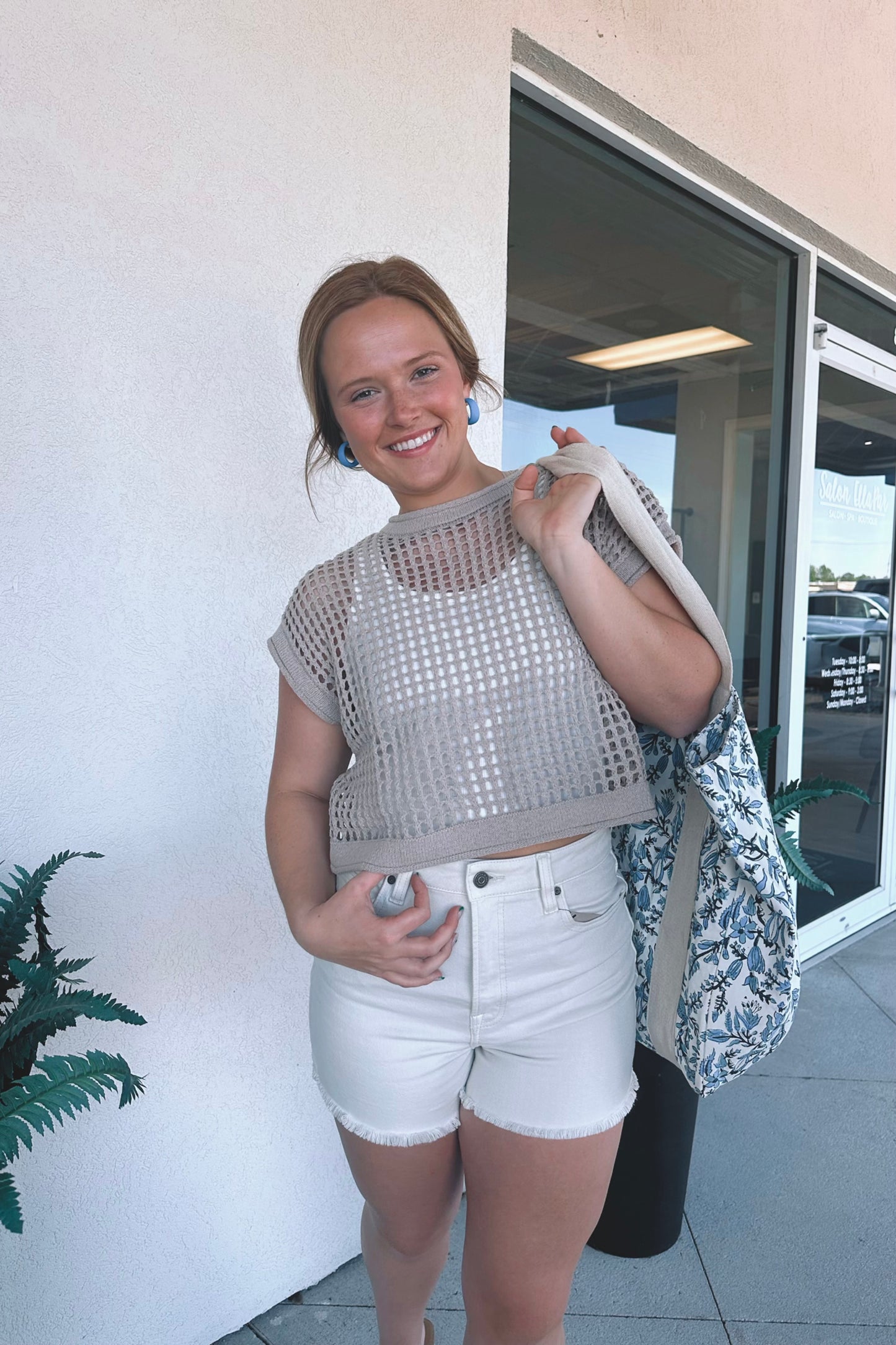 Sea Salt Mom Short