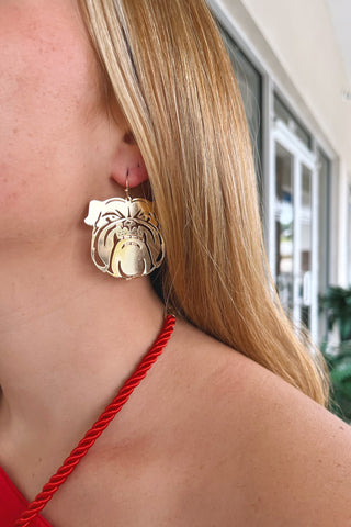 Dawg Filigree Earrings - Boutique EllaPar