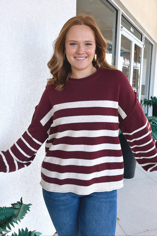 Winnie Striped Sweater