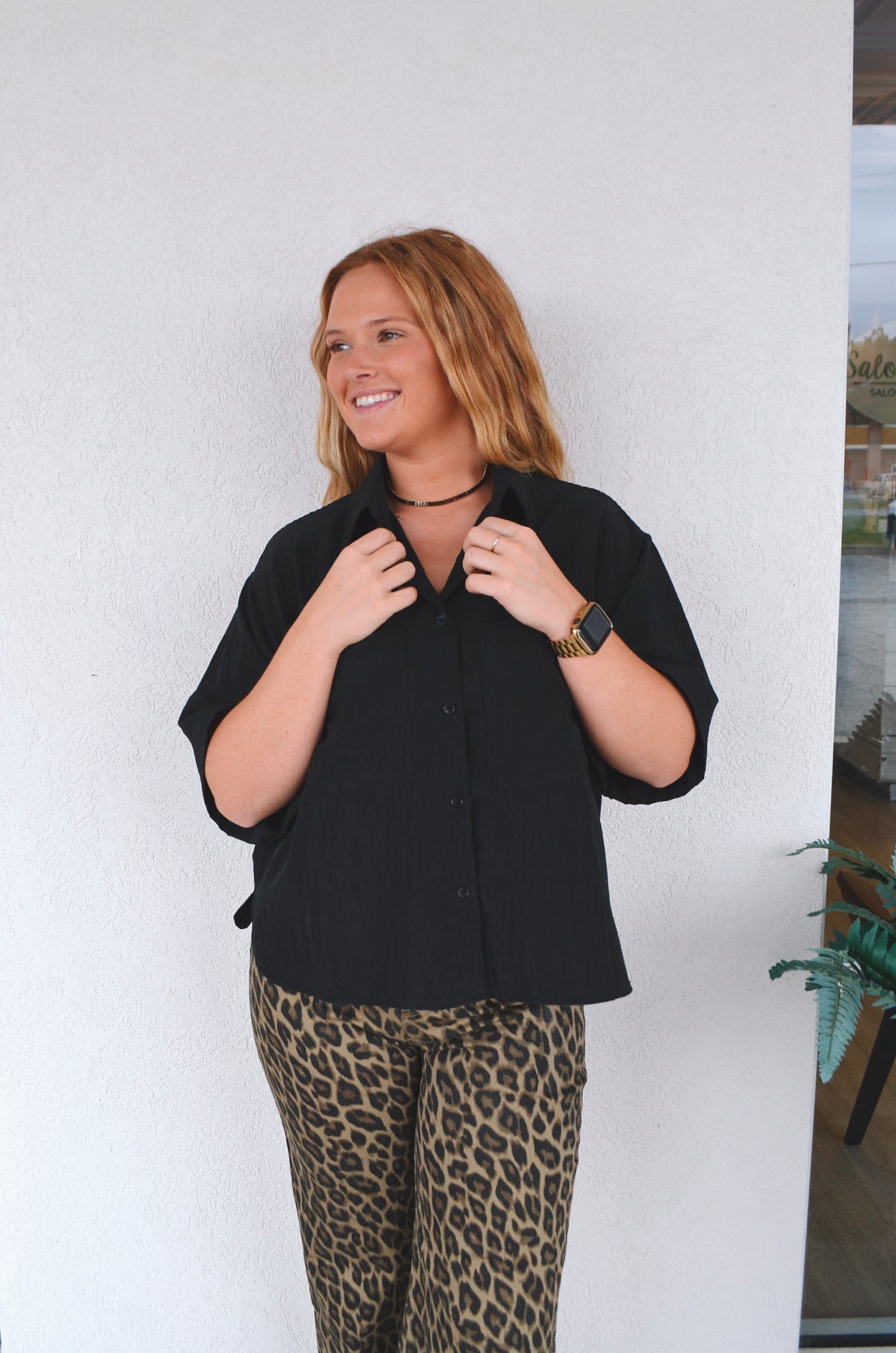 Captain Collared Top