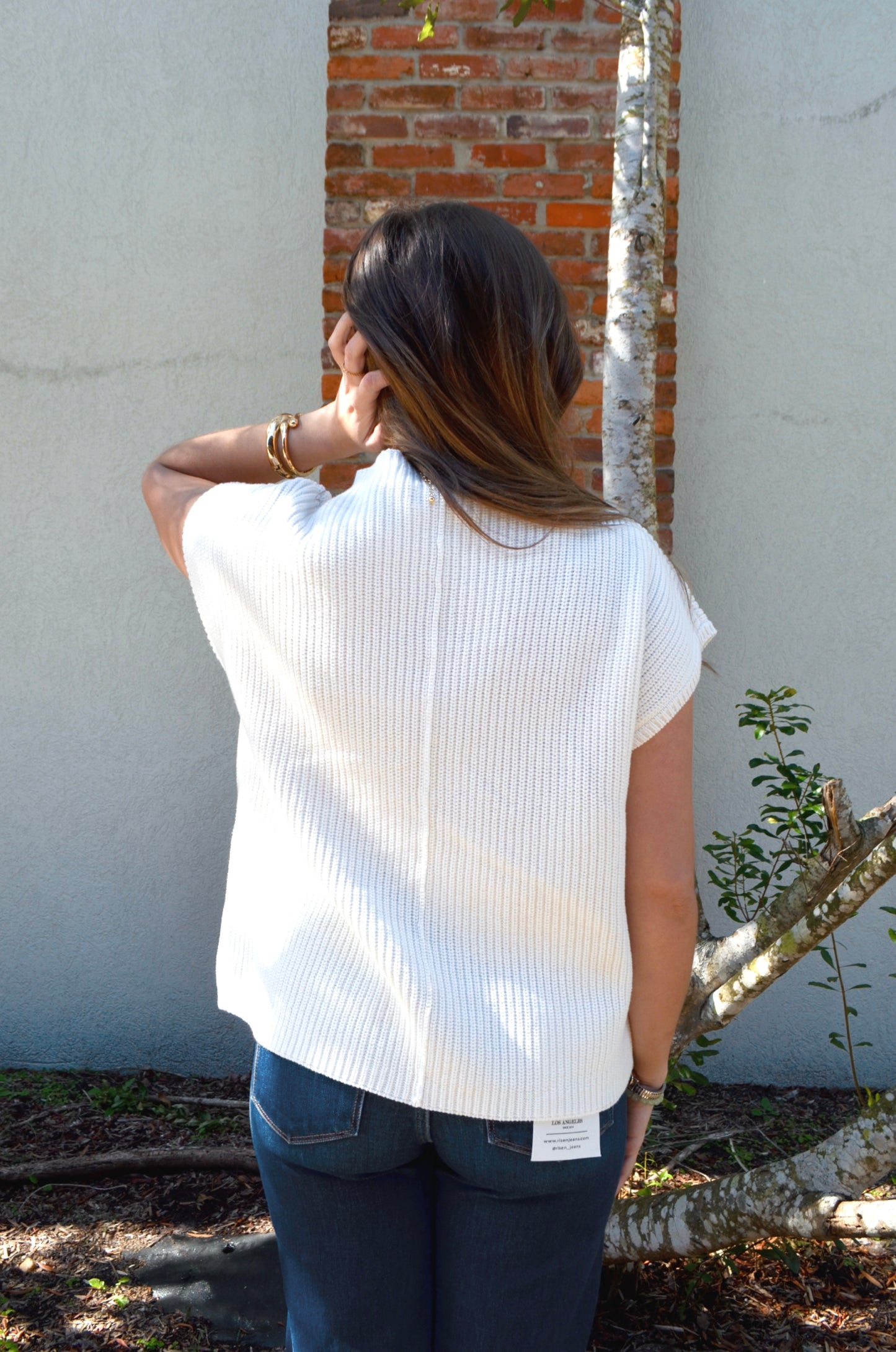 Beckah Sleeveless Sweater - Boutique EllaPar
