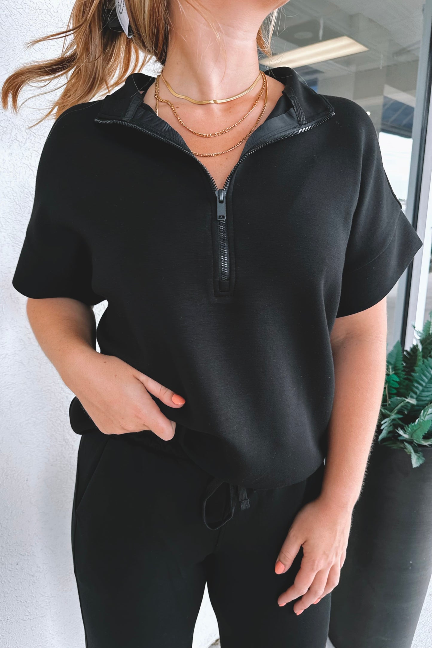 Lux Quarter-Zip
