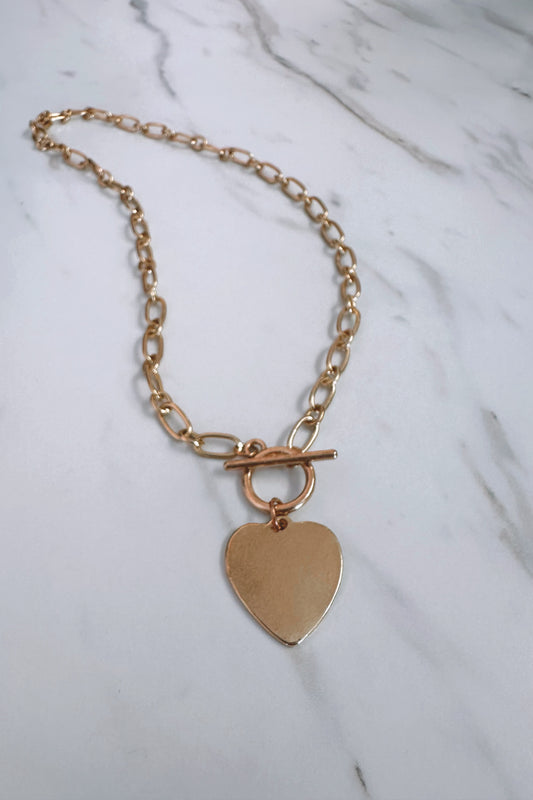 Heart Toggle Necklace
