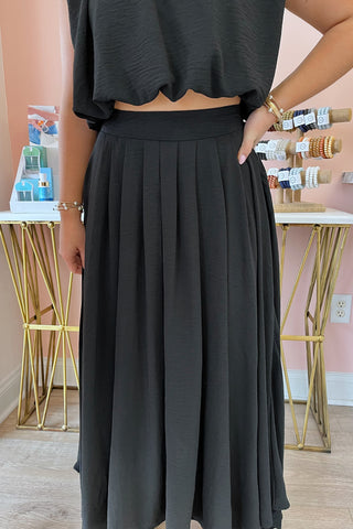Cara Midi Skirt - Boutique EllaPar