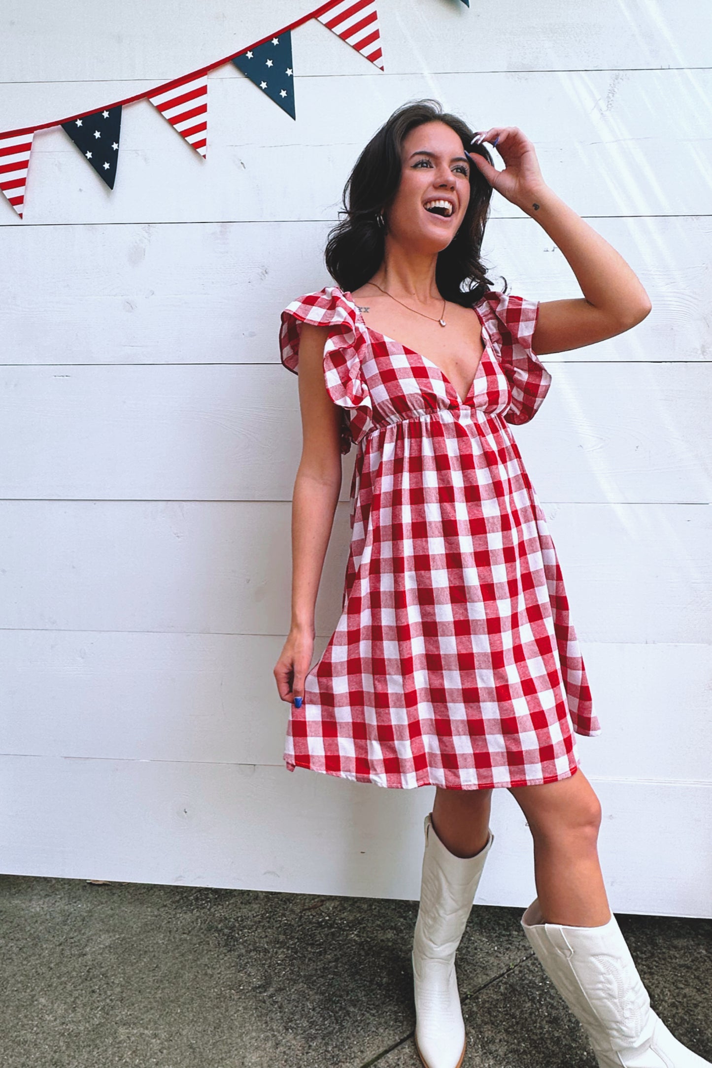 Liberty Gingham Dress