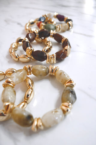 Mya Marble Bracelet - Boutique EllaPar