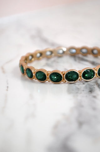 Emerald Bangle - Boutique EllaPar