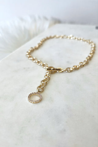 GD Y Necklace - Boutique EllaPar