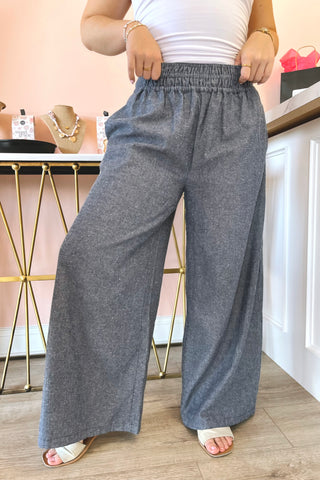 Tabitha Pinstripe Pants - Boutique EllaPar