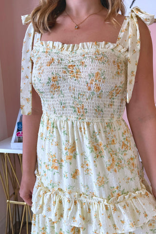 Isobel Floral Midi Dress