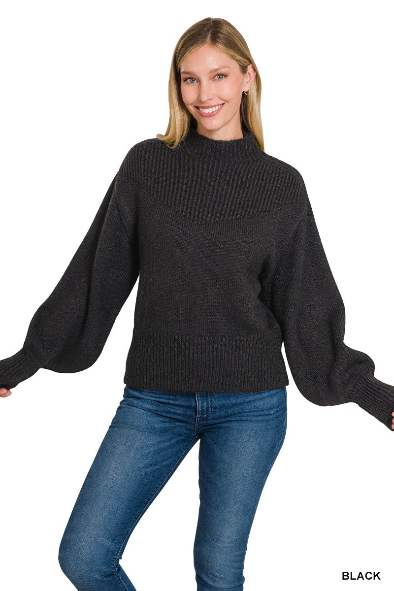 Aimee Mockneck Sweater