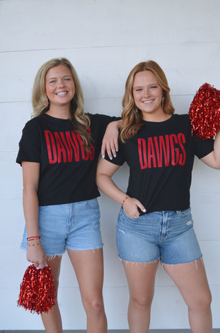 DAWGS Cotton Tee - Boutique EllaPar