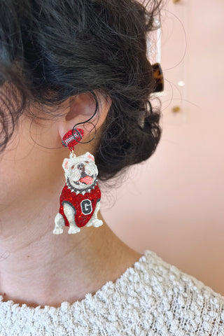 UGA Gameday Earrings - Boutique EllaPar