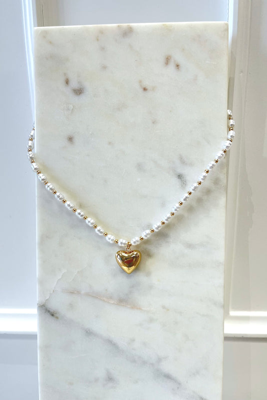Poppy Pearl Necklace - Boutique EllaPar