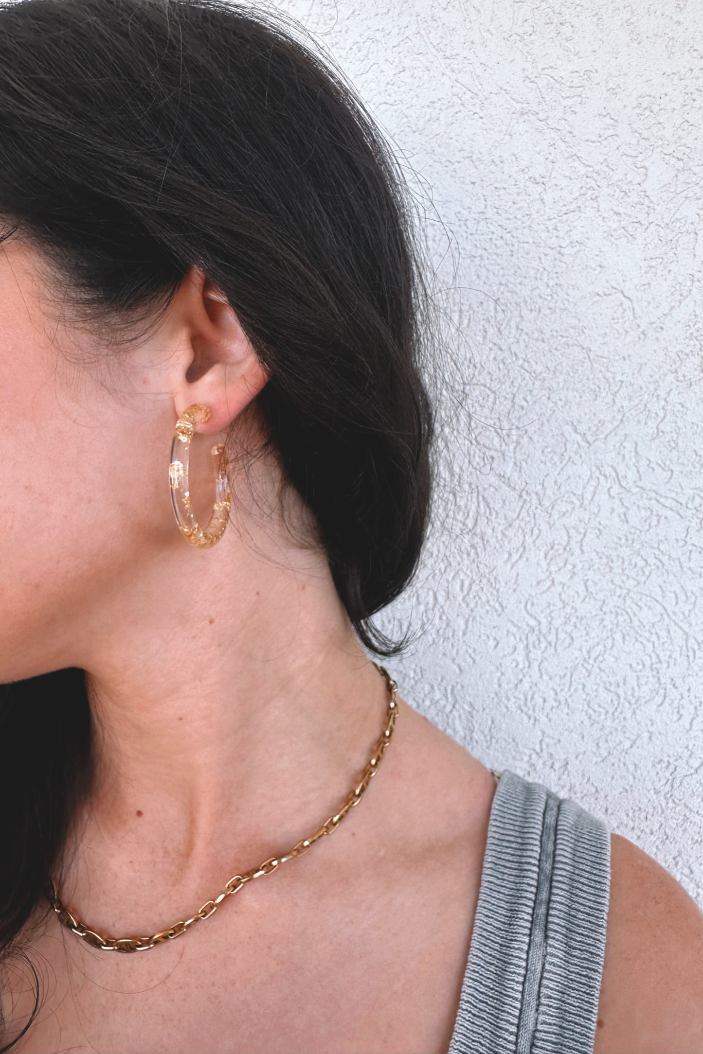 Glitzy Hoops