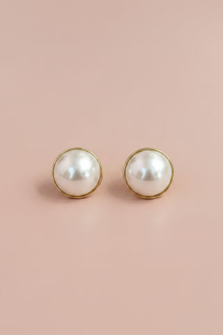 GD Pearl Dome Studs