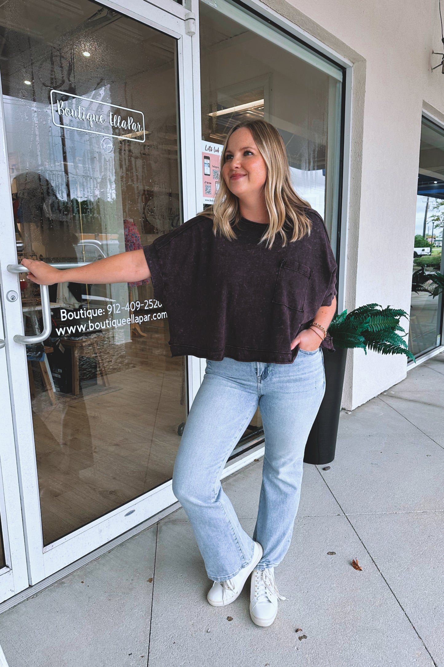 Anna Ankle Flare Jean