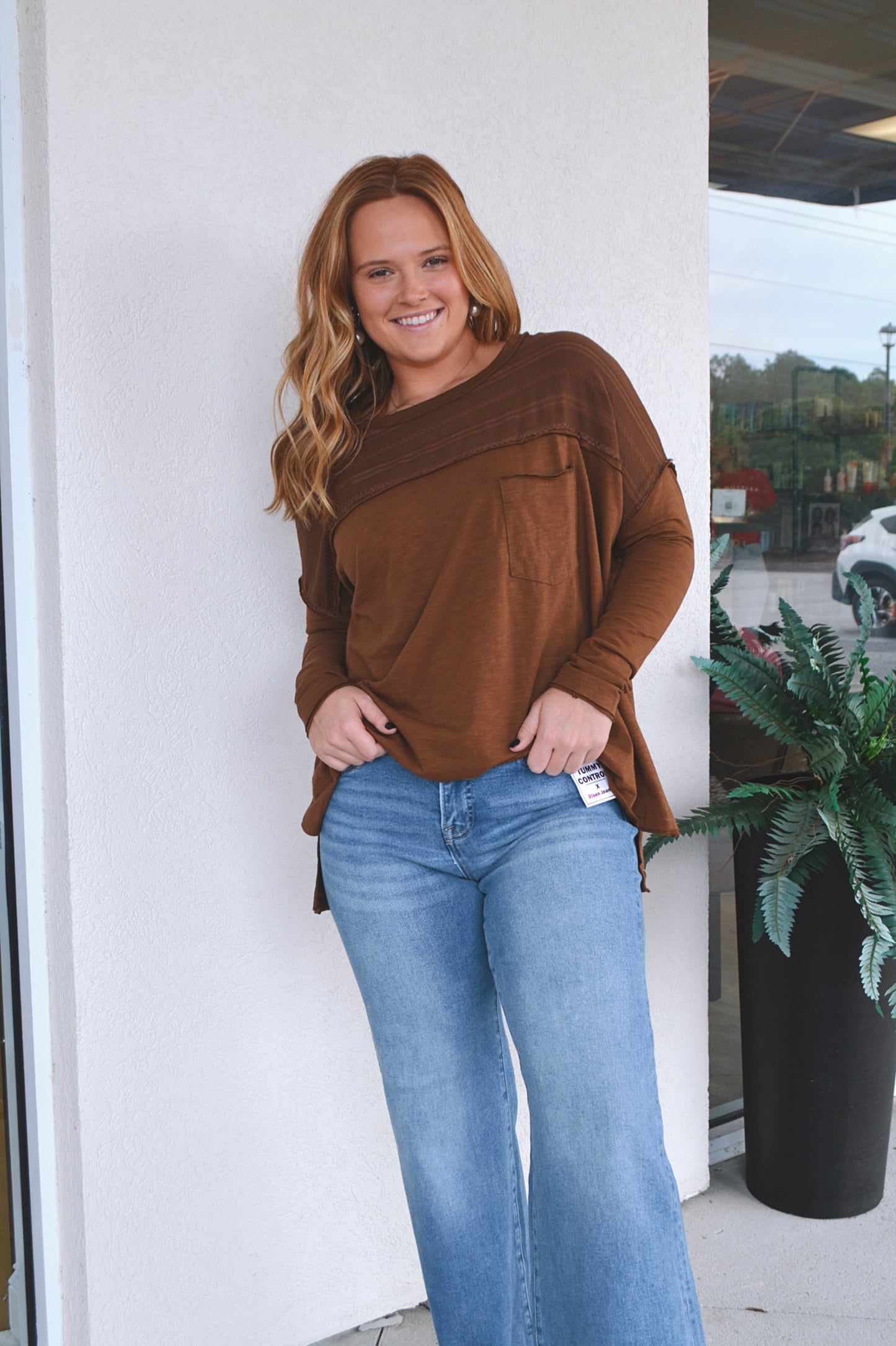 Emily Embroidered Top