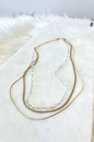 Glam Layered Necklace - Boutique EllaPar